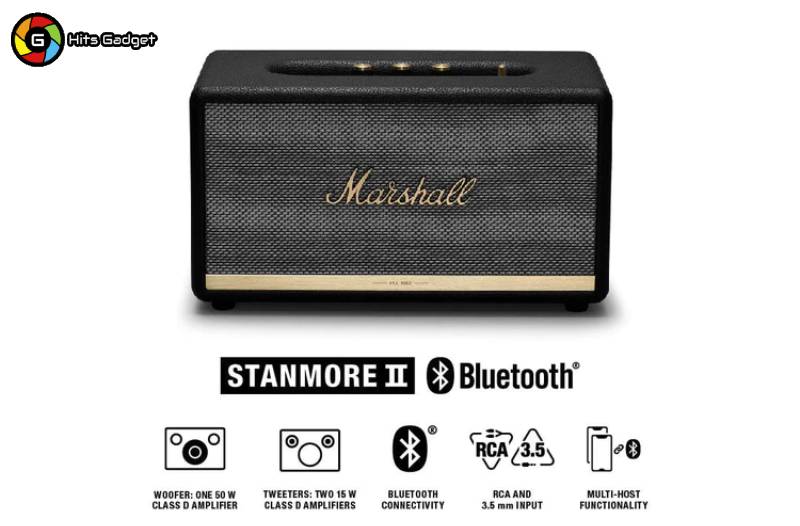ลำโพงMarshall Stanmore II Bluetooth เหมาะสำหรับผู้ที่ ชอบสไตล์การออกแบบ แบบย้อนยุค ที่ทั้งเสียงดีเสียงดังฟังเพลิน